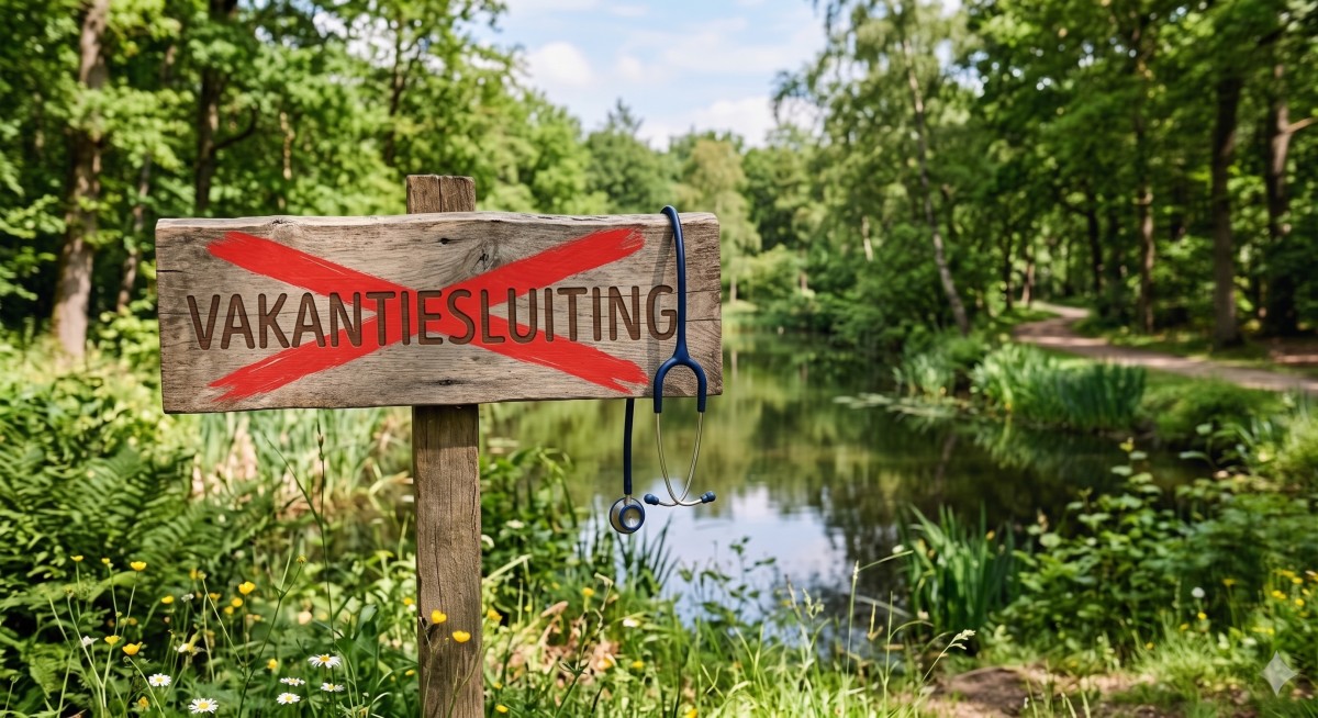 Praktijk hele zomer geopend