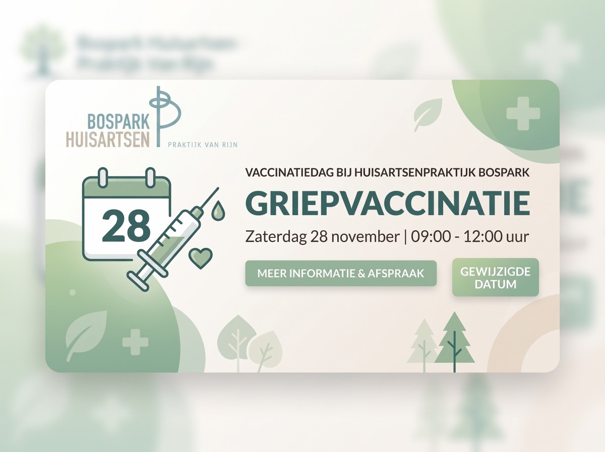 Belangrijke informatie over de griepvaccinaties 2026